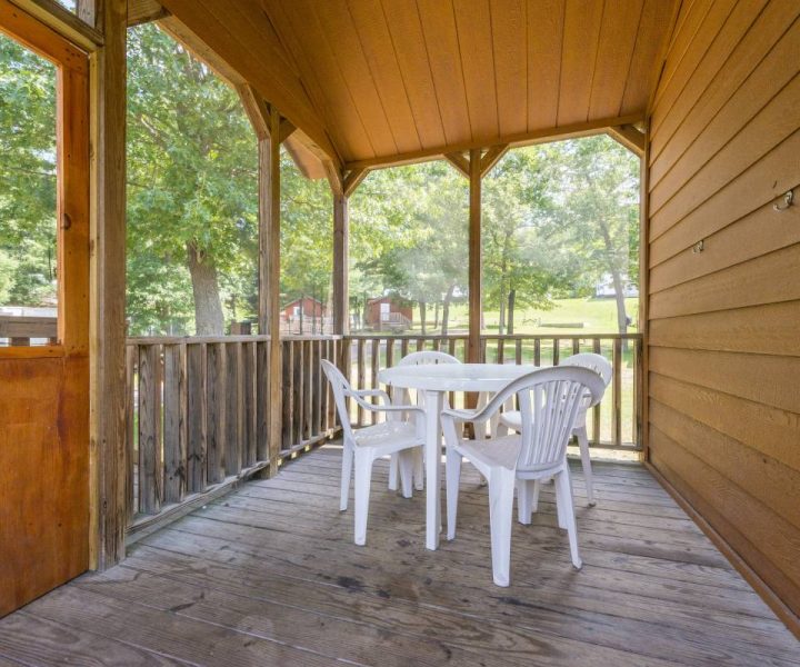 Yogi Bear Cabin Porch