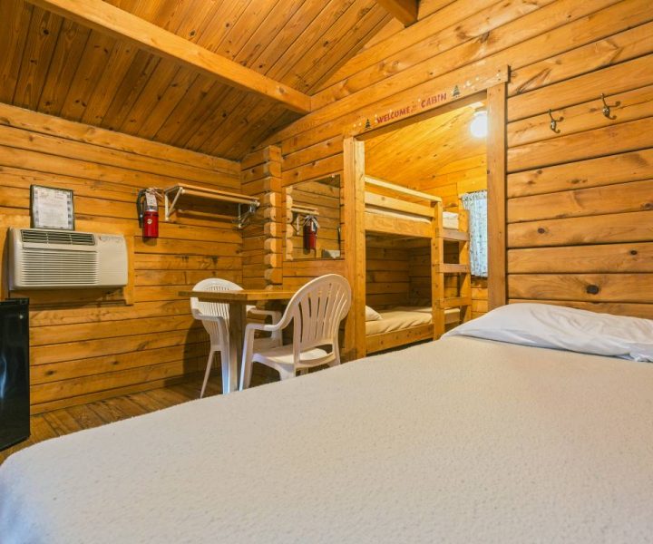 Yogi Bear Cabin Bedroom