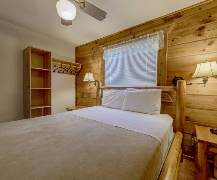 Warrens Villas bedroom view