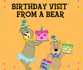 Birthday Visit From A Bear